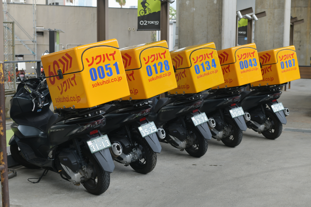 バイク便業界でのソクハイ